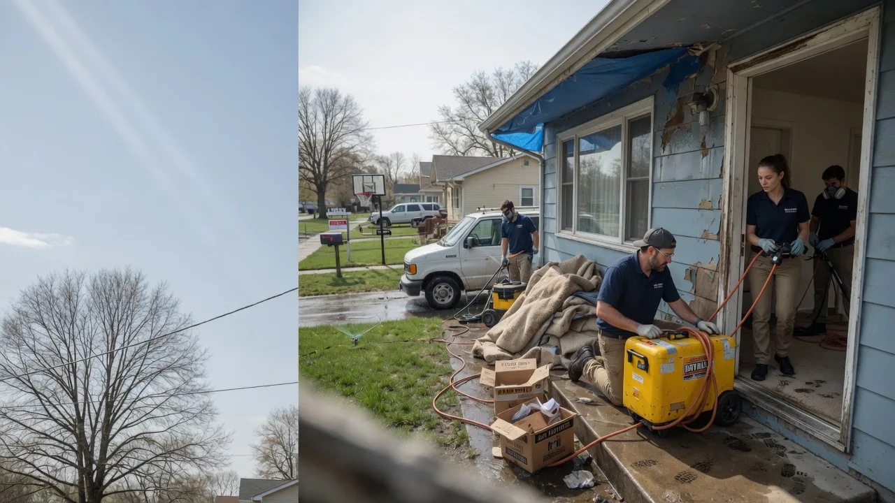 Basement Flood Cleanup in Edna, KS near me